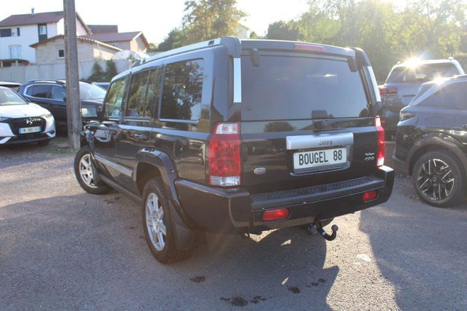 Jeep Commander 3.0 CRD OVERLAND 4X4 218 CH Noir Aventure de 2008