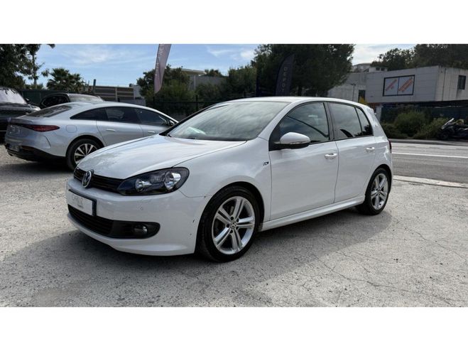 Volkswagen Golf VI 1.4 16V TSI 122cv Carat Pack R-Line 5 Blanc de 2011