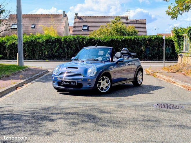 Mini Cooper S Cabriolet Bleu de 2007