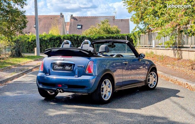 Mini Cooper S Cabriolet Bleu de 2007