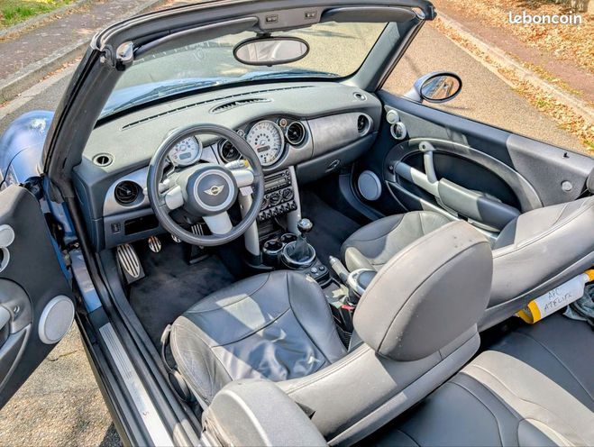 Mini Cooper S Cabriolet Bleu de 2007