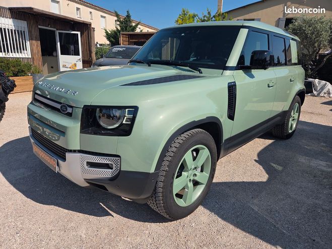 Land rover Defender p400e 75th x-dynamique hse attelage Vert de 2023