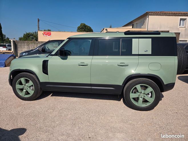 Land rover Defender p400e 75th x-dynamique hse attelage Vert de 2023