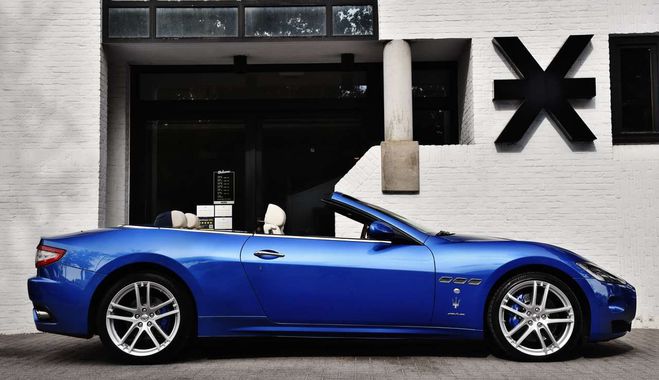 Maserati Grancabrio 4.7i AUT. Bleu Mtallis de 