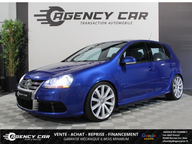 Cliquer pour voir la photo suivante Volkswagen Golf V R32 3.2i V6 4Motion 250 CH - CHAINES+E BLEU FONCE de 2007