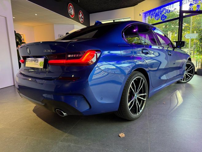 BMW Serie 3 G20 330e 292 ch BVA8 M Sport / Siege cha BLEU CLAIR de 2021