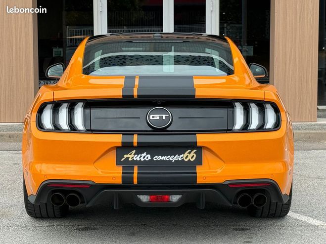 Ford Mustang FASTBACK 5.0 V8 450ch GT Orange de 2019