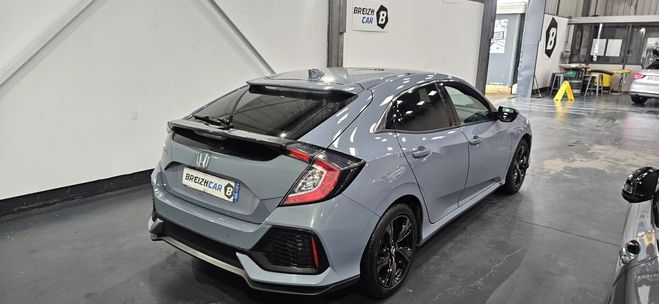 Honda Civic X 1.0 i-VTEC 129ch Exclusive Premium 5p GRIS C de 2017