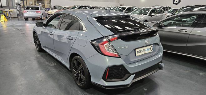 Honda Civic X 1.0 i-VTEC 129ch Exclusive Premium 5p GRIS C de 2017