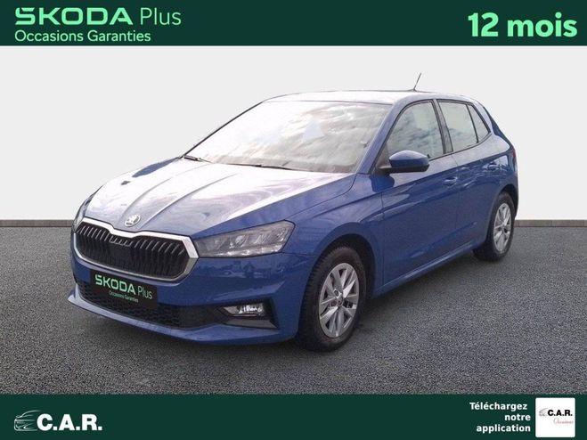 Skoda Fabia 1.0 TSI 95 ch BVM5 Ambition Bleu de 2022