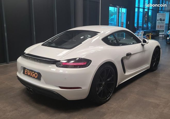 Porsche 718 Cayman 2.0 TURBO 300ch PDK PACK CHRONO P Blanc de 2020