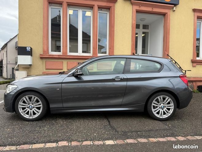 BMW Serie 1 2.0 120 D 185 PACK M-BVA-RADAR DE RECUL- Gris de 2014