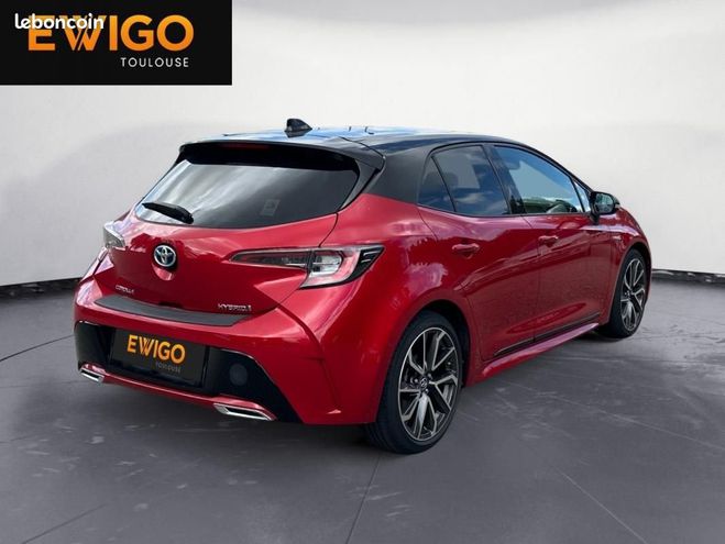 Toyota Corolla 2.0 180H 155CH HYBRID COLLECTION BVA Rouge de 2019
