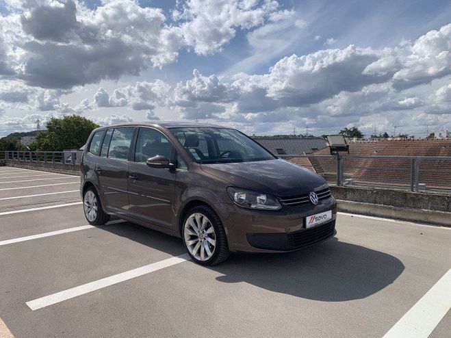 Volkswagen Touran 1.6 TDI 105CH BLUEMOTION TECHNOLOGY FAP  Marron de 2012