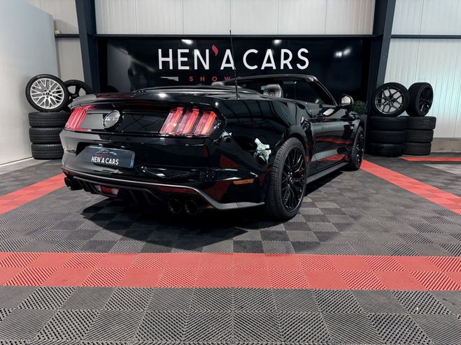 Ford Mustang (6) Convertible V8 BVM6 GT Noir de 2017