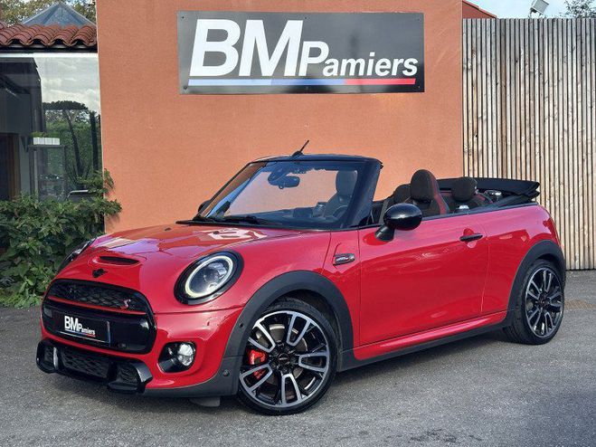 Mini Cabrio COOPER S 192CH JOHN WORKS BVA7 EURO6D-T Rouge de 2018
