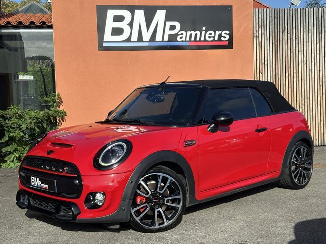 Mini Cabrio COOPER S 192CH JOHN WORKS BVA7 EURO6D-T Rouge de 2018