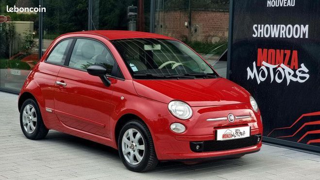 Cliquer pour voir la photo suivante Fiat 500 1.2 8V 69CH S&S LOUNGE Rouge de 2010