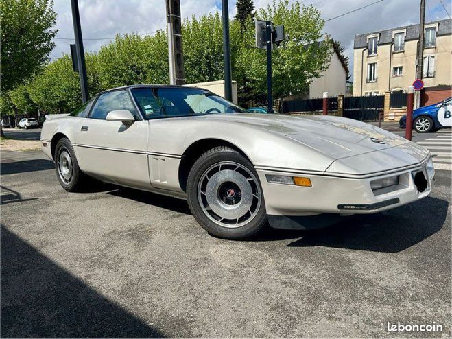 Chevrolet Corvette C4 Targa 205CV 48.325 Miles Blanc de 1984