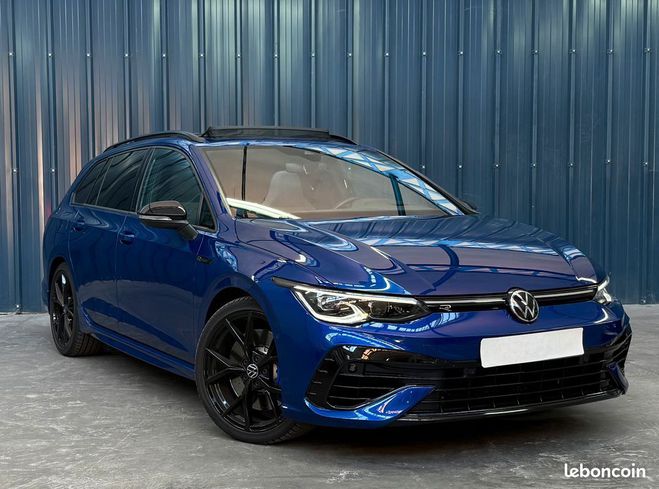 Volkswagen Golf 8 R Break 320 ch DSG7 Pack performance 4 Bleu de 2022