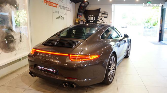 Porsche 911 991.1 Carrera 4, 350ch. 04-2013-76000km  Marron de 2013