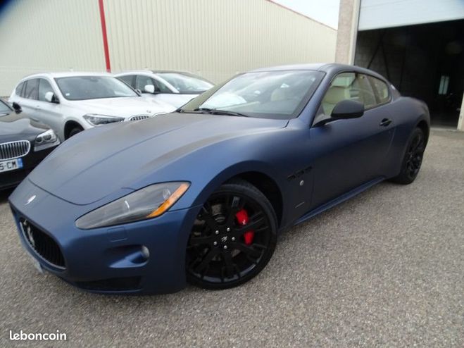 Maserati Gran Turismo 4.7 S BVR F1- Carnet + Factures Lyon Bleu de 2009