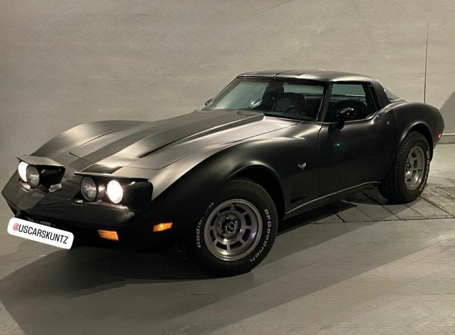 Chevrolet Corvette C3 V8 Noir de 1978