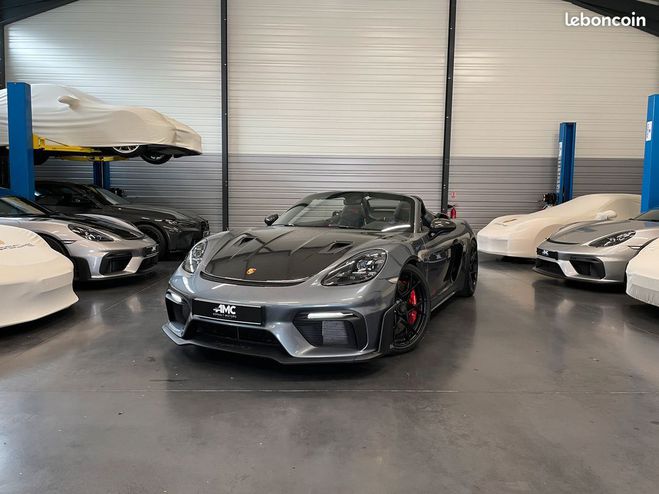 Porsche 718 Spyder RS Pack Weissach 2400 km TVA Appa Gris de 2024