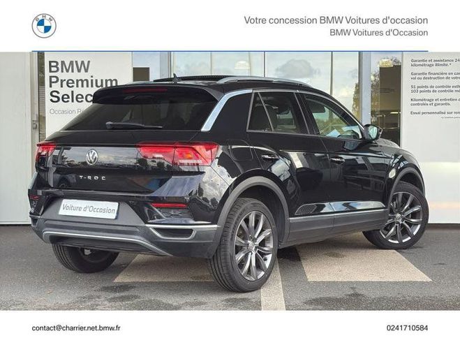 Volkswagen T Roc 1.5 TSI EVO 150ch Carat Exclusive DSG7 E Chne Noir de 2019