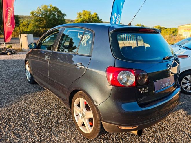 Volkswagen Golf Plus 2.0 TDI sport bote auto dsg6 Bleu fonc de 2007