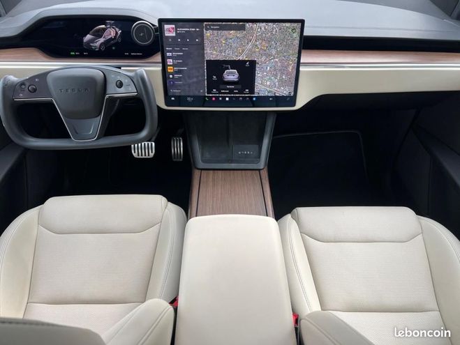 Tesla Model X 685 CH 100KWH AWD DUAL-MOTOR 7 PLACES AU Gris de 2023