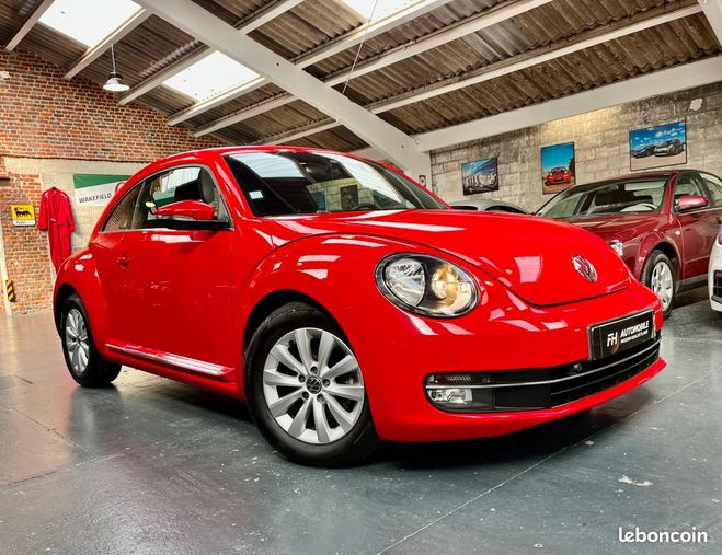 Volkswagen Coccinelle 1.2 TSI 105 Design 78350 kms Superbe ta Rouge de 2012