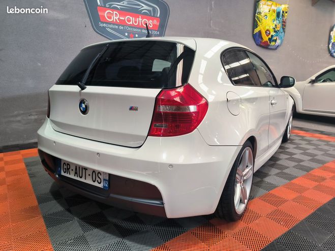 BMW Serie 1 120d Coup 177cv Pack M Sport Toit ouvra Blanc de 2009