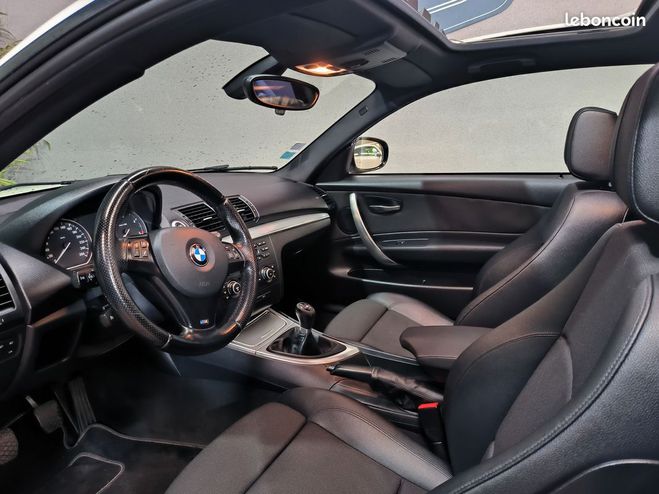 BMW Serie 1 120d Coup 177cv Pack M Sport Toit ouvra Blanc de 2009