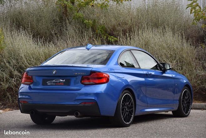 BMW Serie 2 M235I COUP 326ch BVA SPORT F22 F87 M PE Bleu de 2016