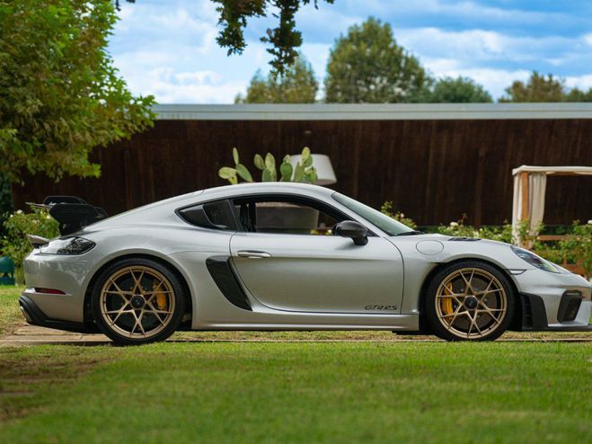 Porsche 718 2024 CAYMAN GT4 RS ?weissach? ARGENTO/CARBONIO de 
