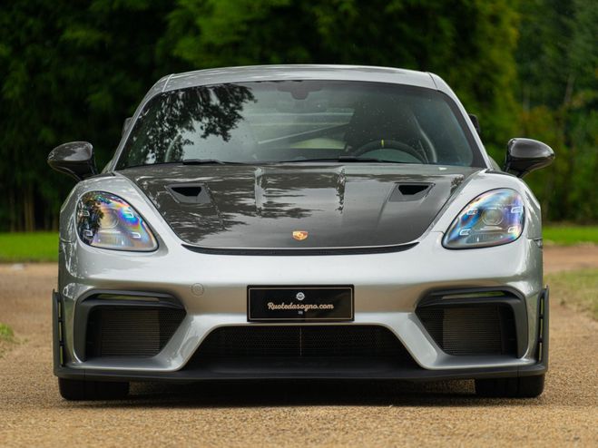 Porsche 718 2024 CAYMAN GT4 RS ?weissach? ARGENTO/CARBONIO de 