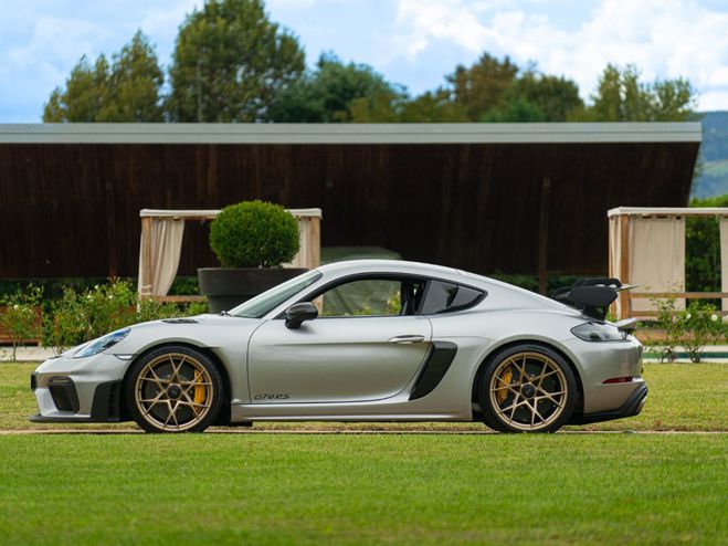 Porsche 718 2024 CAYMAN GT4 RS ?weissach? ARGENTO/CARBONIO de 