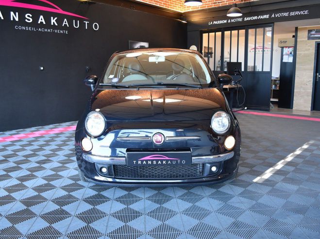 Fiat 500 1.2 8V 69 ch Lounge Noir de 2013