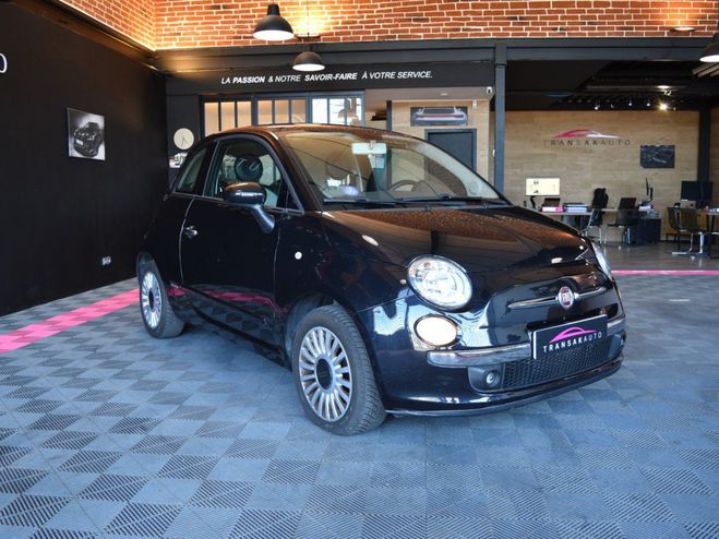 Fiat 500 1.2 8V 69 ch Lounge Noir de 2013