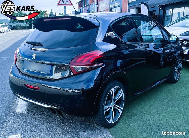 Peugeot 208 1.6 THP 200ch GTI 3p-CARNET A JOUR-MOTEU Noir de 2015