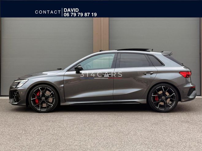 Audi RS3 SPORTBACK Quattro 2.5 TFSI 400 - Full op GRIS FONCE de 2023