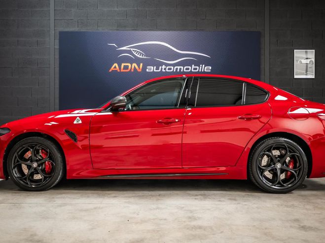 Alfa romeo Giulia 2.9 V6 - 510 - BVA Quadrifoglio PHASE 1 Rouge de 2017