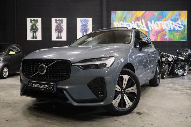 Cliquer pour voir la photo suivante Volvo XC60 T6 AWD 350 CH Plus Hybride Rechargeable Bleu de 2023