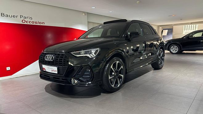 Audi Q3 35 TFSI 150 ch S tronic 7 S line Noir de 2019