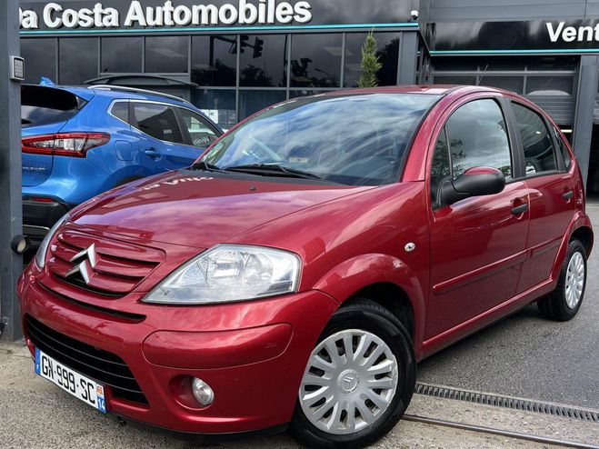 Citroen C3 PHASE 2 1.4 i 75 Cv 5 PORTES / CLIMATISA Rouge de 2008