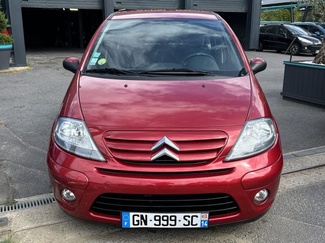 Citroen C3 PHASE 2 1.4 i 75 Cv 5 PORTES / CLIMATISA Rouge de 2008