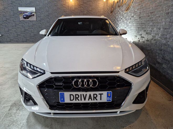 Audi A4 Avant 40TFSI QUATTRO S-LINE S-TRONIC TVA blanc glacier mtal de 2023