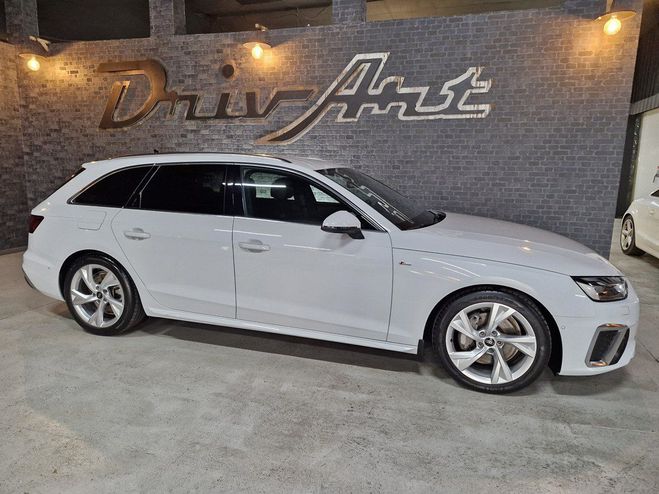 Audi A4 Avant 40TFSI QUATTRO S-LINE S-TRONIC TVA blanc glacier mtal de 2023
