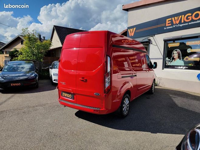 Ford Custom Transit FG 300 2.0 TDCI 170ch L2H2 LIMIT Rouge de 2019